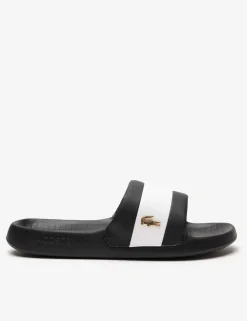 Serve Leather Slip On Pool Sliders