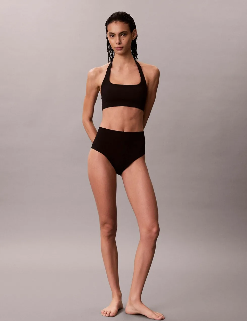 Shaping High Waisted Bikini Bottoms