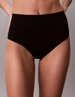 Shaping High Waisted Bikini Bottoms