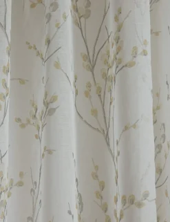 Sheer Voile Panel Slot Top Curtain