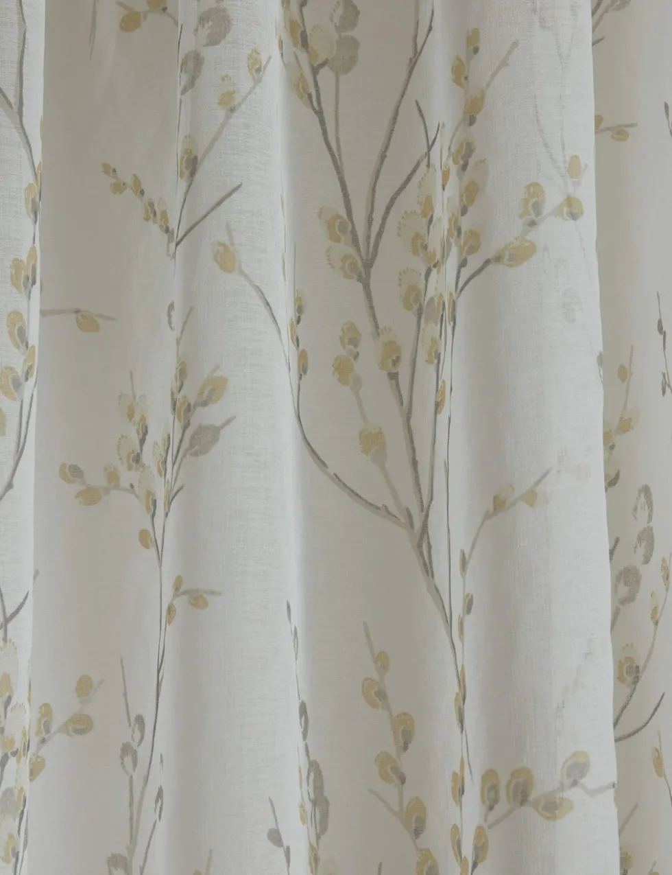 Sheer Voile Panel Slot Top Curtain