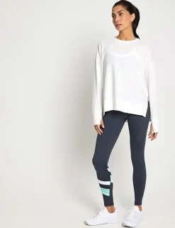 Shelby Crew Neck Step Hem Relaxed Sweat-shirt