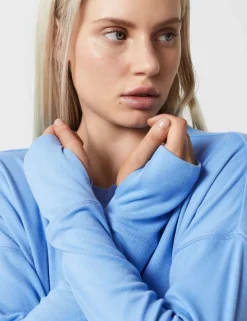 Shelby Crew Neck Step Hem Relaxed Sweat-shirt