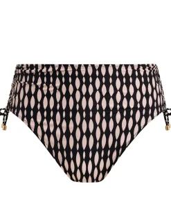 Shell Bay High Waisted Bikini Bottoms