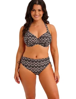 Shell Bay High Waisted Bikini Bottoms