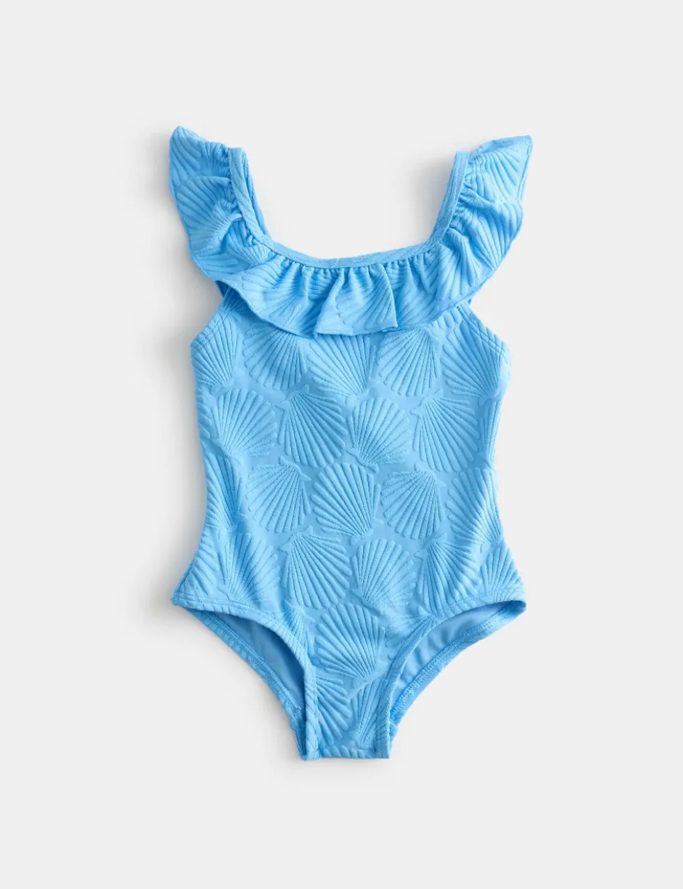 Shell Frill Swimsuit (2-8 Yrs)