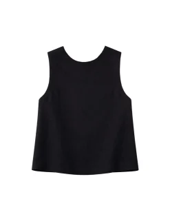 Shell Top with Linen