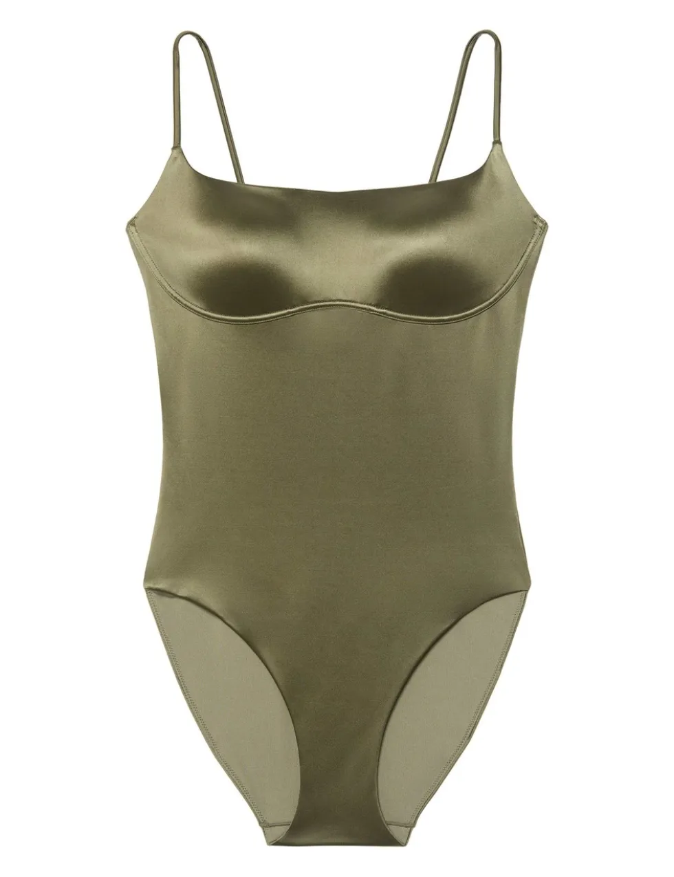 Shine Square Neck Swimsuit