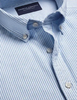 Short Sleeve Button Down Oxford Shirt