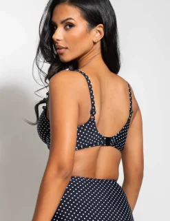 Sicily Polka Dot Wired Bikini Top