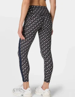 Side Stripe High Waisted 7/8 Leggings
