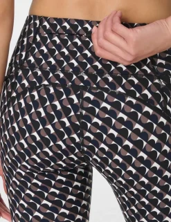 Side Stripe High Waisted 7/8 Leggings