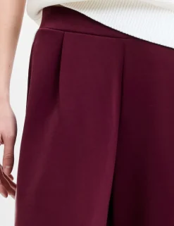 Side Stripe Wide Leg Trousers