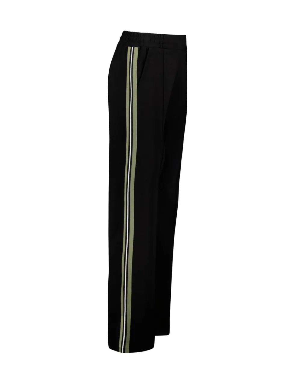Side Stripe Wide Leg Trousers