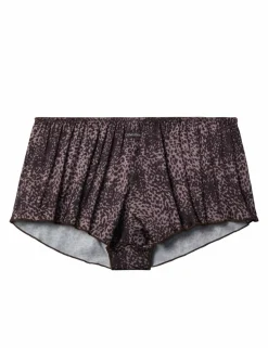 Signature Satin Animal Print Knicker Shorts
