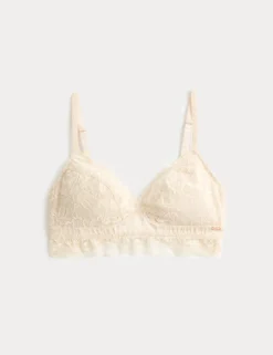 Silk & Lace Non Wired Bralette A-E