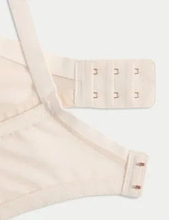 Silk & Lace Wired Balcony Bra (F-H)