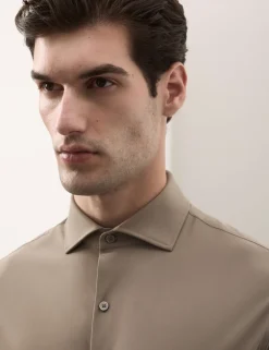 Silm Fit Stretch Performance Shirt
