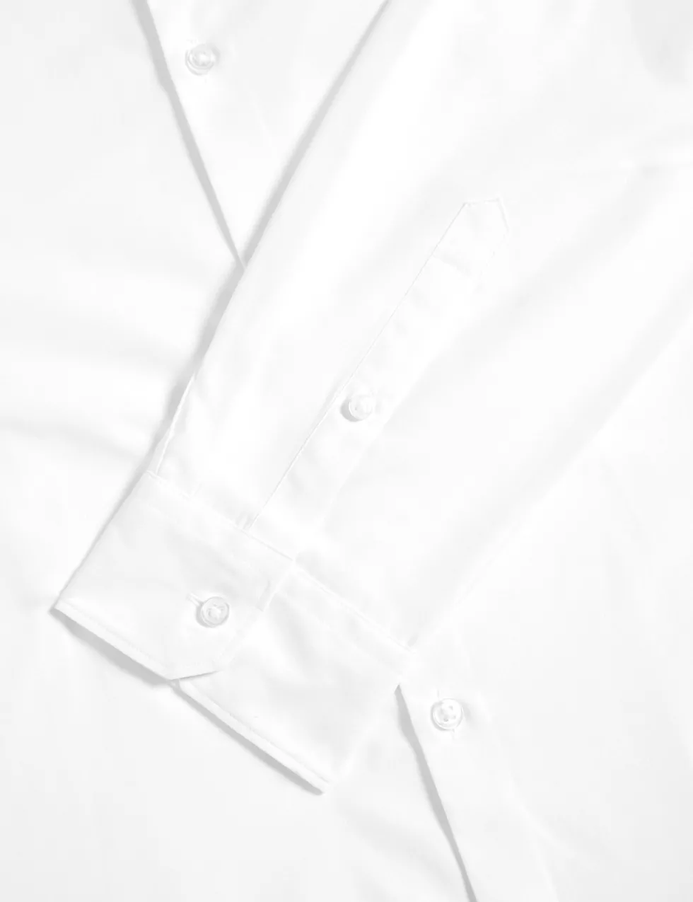 Skinny Fit Easy Iron Cotton Blend Shirt