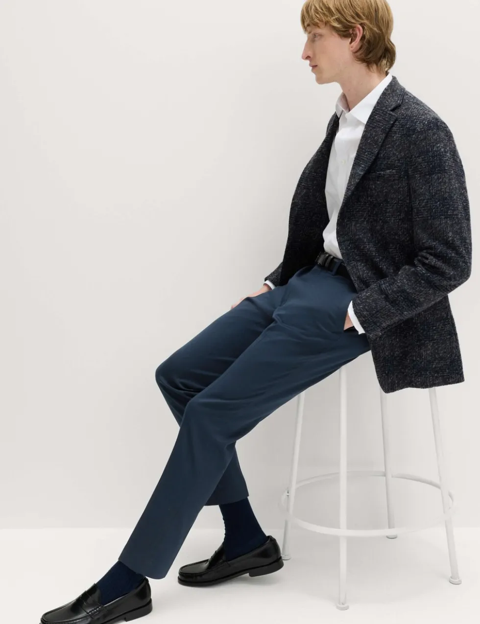 Skinny Fit Smart Stretch Trousers