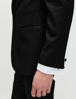 Skinny Fit Stretch Tuxedo Jacket