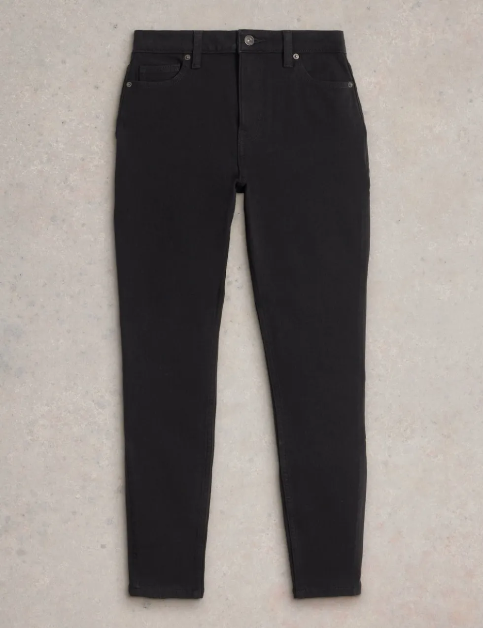 Skinny Mid Rise Ankle Grazer Jeans