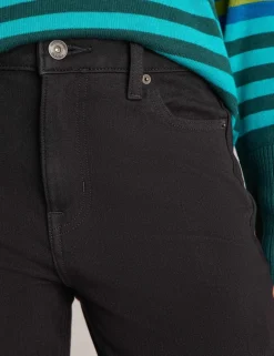 Skinny Mid Rise Ankle Grazer Jeans