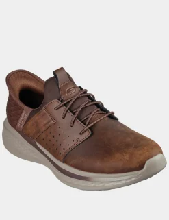 Slade Zachary Leather Slip-ins Trainers
