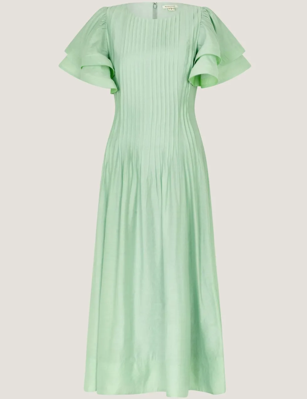 Slash Neck Midaxi Skater Dress