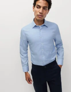 Slim Fit 2 Inch Shorter Ultimate Non Iron Cotton Shirt