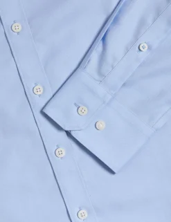 Slim Fit 2 Inch Shorter Ultimate Non Iron Cotton Shirt