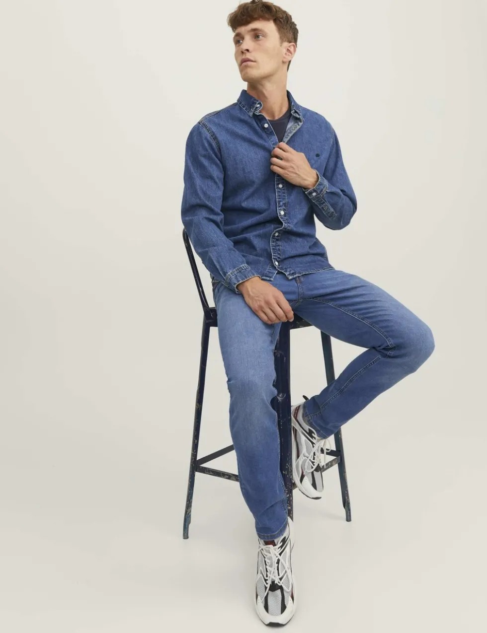 Slim Fit 5 Pocket Jeans