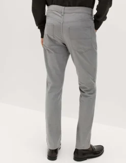 Slim Fit 5 Pocket Stretch Trousers