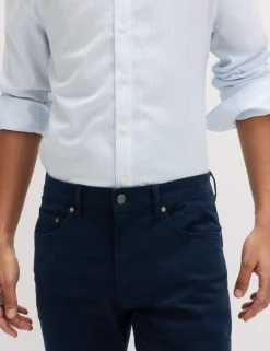 Slim Fit 5 Pocket Stretch Trousers
