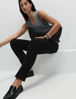 Slim Fit Ankle Grazer Trousers