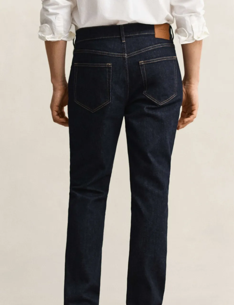 Slim Fit Clean Wash 5 Pocket Jeans