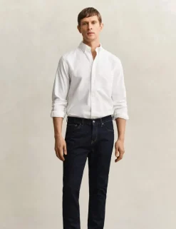 Slim Fit Clean Wash 5 Pocket Jeans