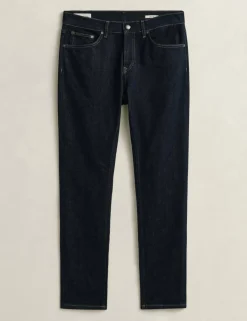 Slim Fit Clean Wash 5 Pocket Jeans