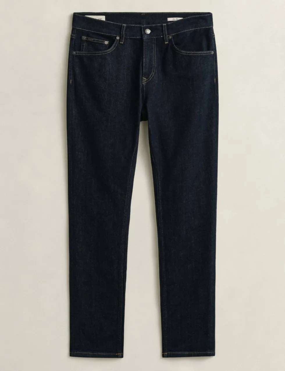 Slim Fit Clean Wash 5 Pocket Jeans