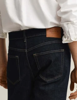 Slim Fit Clean Wash 5 Pocket Jeans