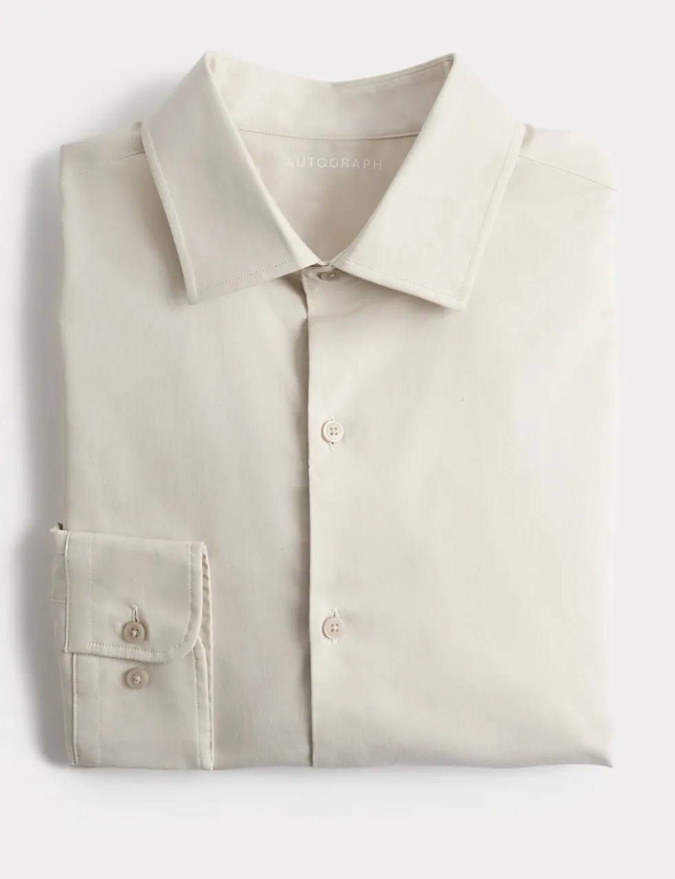 Slim Fit Cotton Performance Shirt