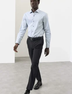 Slim Fit Cotton Performance Shirt