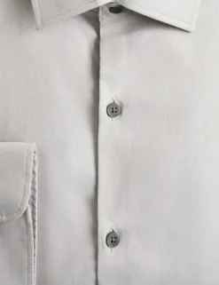 Slim Fit Cotton Performance Shirt