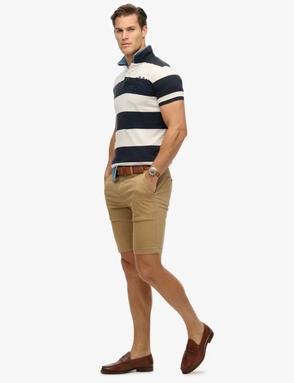 Slim Fit Cotton Rich Chino Shorts