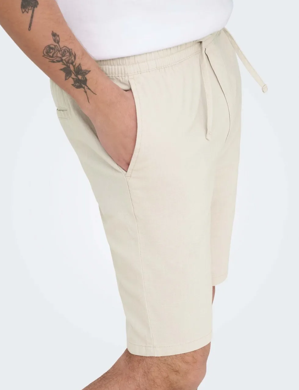 Slim Fit Cotton Rich Lightweight Shorts