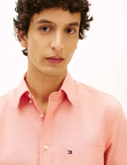 Slim Fit Cotton Rich Oxford Shirt