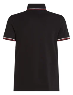Slim Fit Cotton Rich Pique Tipped Polo Shirt