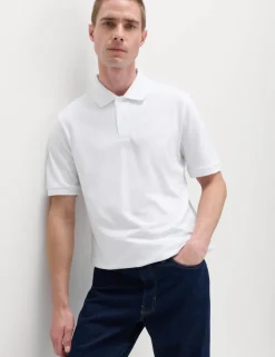 Slim Fit Cotton Rich Pique Polo Shirt