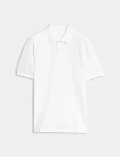 Slim Fit Cotton Rich Pique Polo Shirt