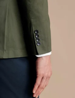 Slim Fit Cotton Rich Stretch Jacket